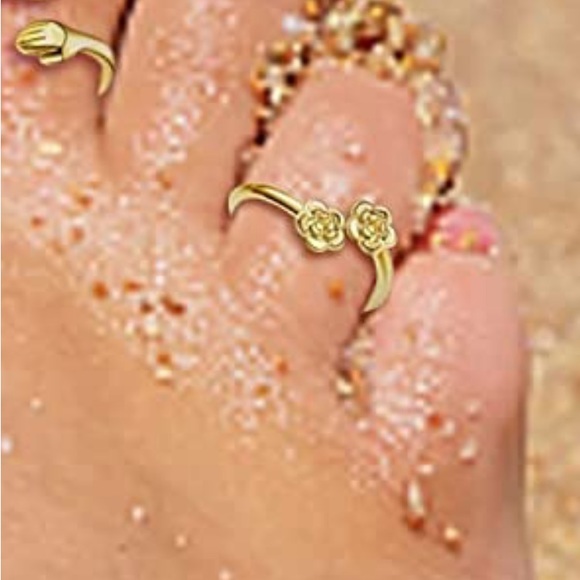 Adjustable Pinky/Toe Ring - Picture 1 of 3